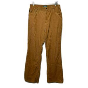 Lauren Ralph Lauren Pants Women's Size 12 Tan Corduroy Bootcut Preppy Classic